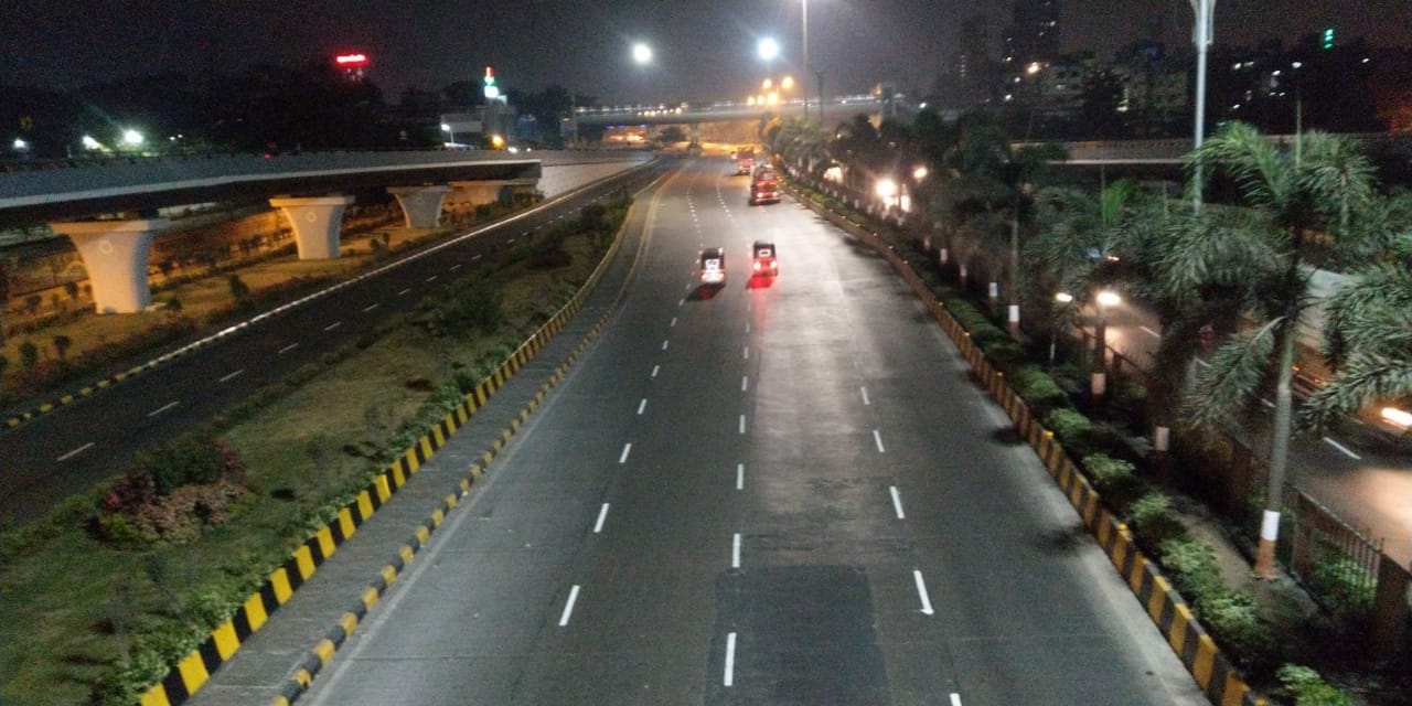 Markolines Pavement Technologies Ltd, Thane Belapur Road Project